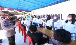 Kapolri Jenderal Listyo Sigit Prabowo meminta jajarannya di Papua untuk meningkatkan capaian vaksinasi Covid-19 guna mendukung pelaksanaan PON XX di Bumi Cendrawasih pada 2-15 Oktober.