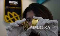 Harga Emas Antam Hari Ini Turun Seribu