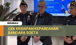 Wamenkeu Anggito Tinjau Pelayanan Jemaah Haji di Bandara Soeta