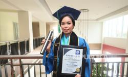 Jauh dari Flores, Maria Ivelin Nehe: Mahasiswa Perantau Jadi Bintang di Wisuda ke-60 BSI