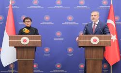 Menlu Retno Bahas Penguatan Kerjasama dengan Turki di Ankara