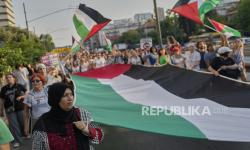 Kutuk Pembajakan Israel atas Kapal Madleen, Puluhan Ribu Warga Eropa Berunjuk Rasa