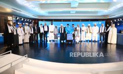 Para peserta MHQ Disabilitas Netra Internasional 2025 di Jakarta.