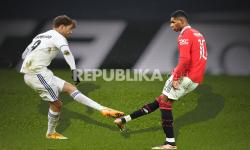 In Picture: Livescore Liga Inggris: Babak Pertama, MU Vs Leeds Masih tanpa Gol 