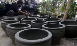  Pot  Tanaman  Berbahan Beton  Kian Digemari Republika Online