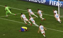 In Picture: Kroasia Lolos ke Semifinal Lewat Adu Penalti