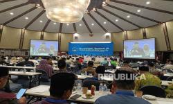 Pembacaan laporan pertanggungjawaban MUI periode 2020-2025 dalam Munas XI MUI, di Jakarta, Sabtu (22/11/2025).