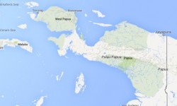 Wapres Ingin Papua dan Papua Barat Lebih Maju. Foto:  Peta Papua. Ilustrasi
