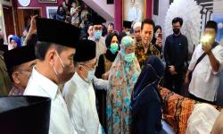 JK Melayat Almarhum Mantan Menteri ATR Ferry Mursidan Baldan