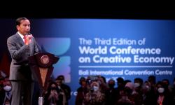 Jokowi Nilai Ekonomi Kreatif Dorong Kemajuan Peradaban Bangsa
