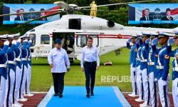Luput dari Sorotan, Prabowo dan Macron ke Akmil Pakai Helikopter Kepresidenan Polri