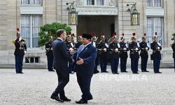 Prabowo Hadiri Jamuan <em>Dinner</em> Privat Bersama Presiden Macron