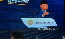 Di Rusia, Prabowo Singgung Pertumbuhan Ekonomi RI Dekati Tujuh Persen