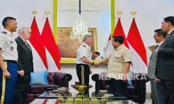 Prabowo Terima Medali Kehormatan dari Komando Operasi Khusus AS di Istana