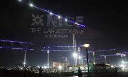 The Dancing Cranes Ceremony, Jadi Perayaan Pemasangan 15 Tower Crane di Proyek NICE