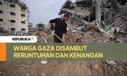 Kepulangan Warga Gaza Disambut Reruntuhan dan Kenangan