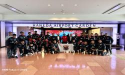 The Indonesia U-20 Team Held Training in Japan 