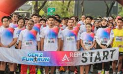 Ratusan Peserta Antusias IkutinFun Run Gen Z Bersama Antarestar