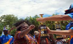 Pengambilan Api Abadi PON Papua