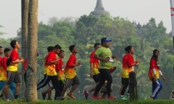 Perdana, Borobudur Marathon <em>Start</em> Lebih Awal 30 Menit