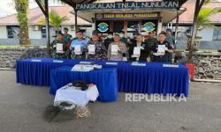 Tim Gabungan Amankan 11,5 Kilogram Narkotika di Perairan Karang Unarang