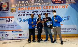 Mahasiswa Prodi Sistem Informasi Universitas BSI Borong Juara PIKMI 
