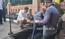 Plat Injak Jembatan di Atas Kantor Pemkot Cimahi Amblas, Usianya Sudah 20 Tahun