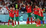 In Picture: Kejutan Piala Dunia 2022, Maroko Lolos Perempat Final