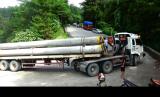 Polda Bengkulu Minta Kontraktor Pemilik Truk Angkut Paku Bumi Dikawal Polisi