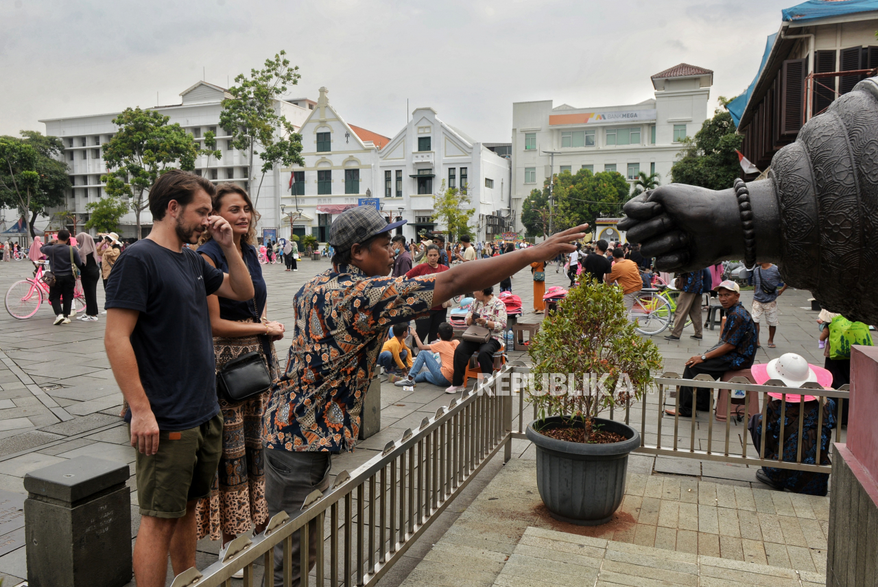 Libur Idul Adha Kota Tua Jakarta Ramai Pengunjung