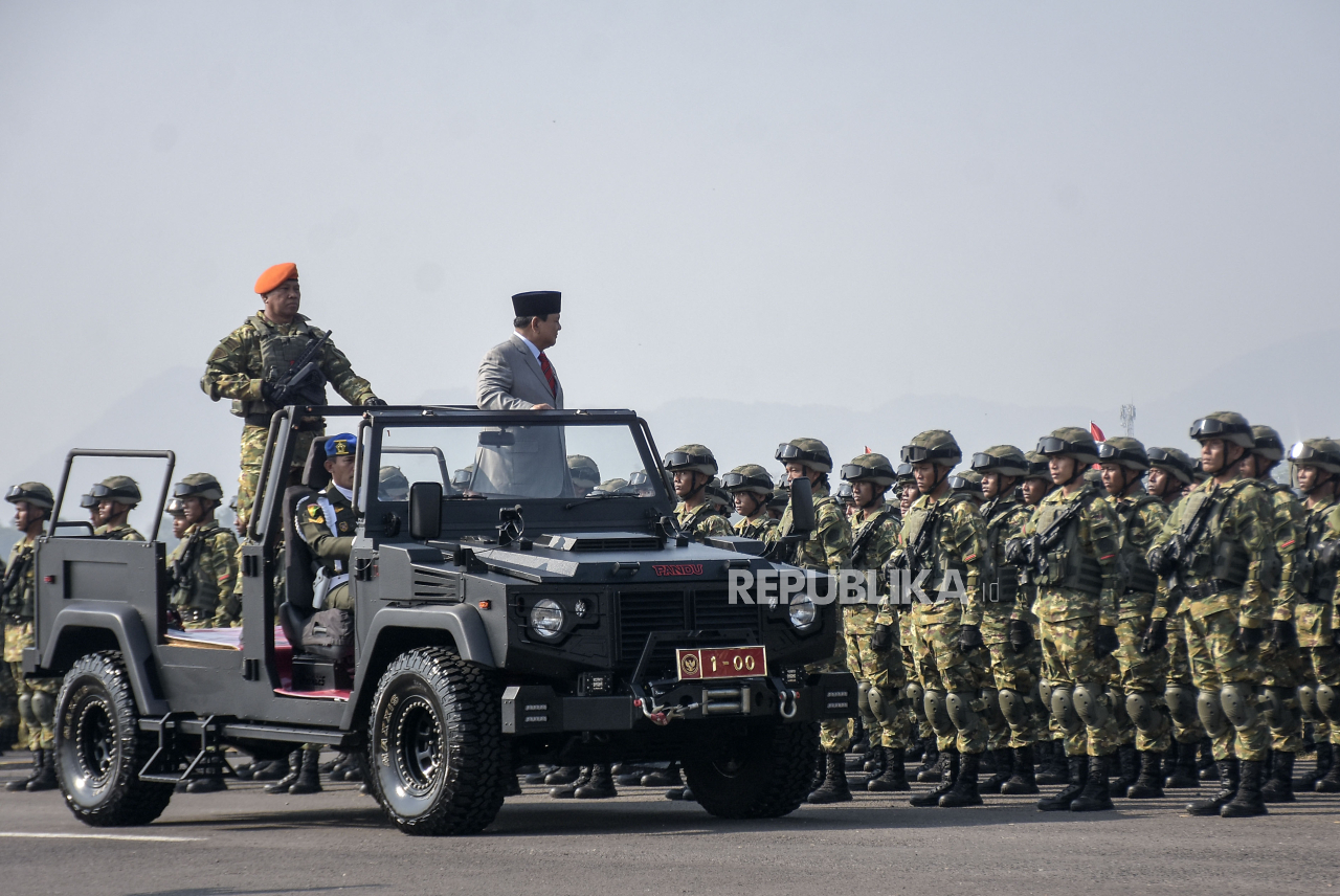 Menhan Tetapkan Komponen Cadangan Di Pusdiklatpassus Batujajar