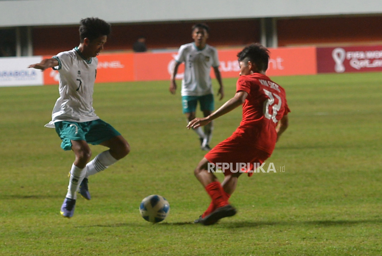 Indonesia u16 vs singapura u16