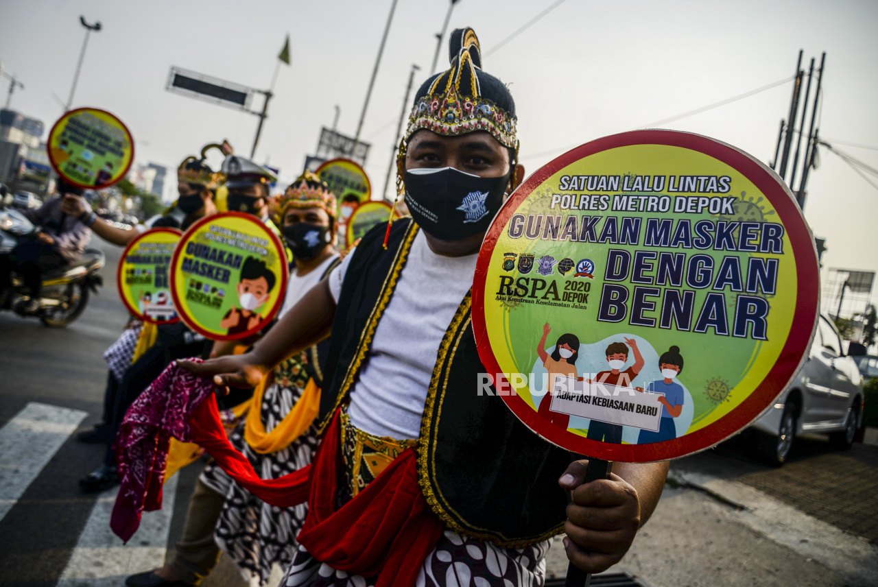 Wayang Sosialisasi Masker