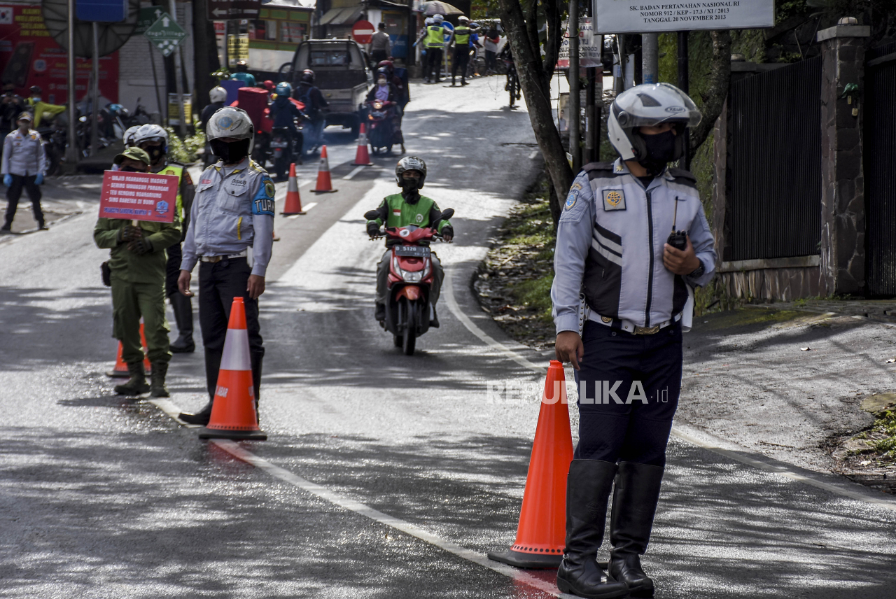 Penyekatan PPKM di Kabupaten Bandung