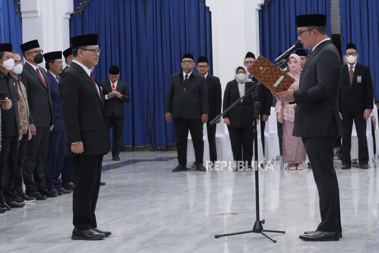 Ridwan Kamil Kukuhkan Kepala BPKP Provinsi Jawa Barat