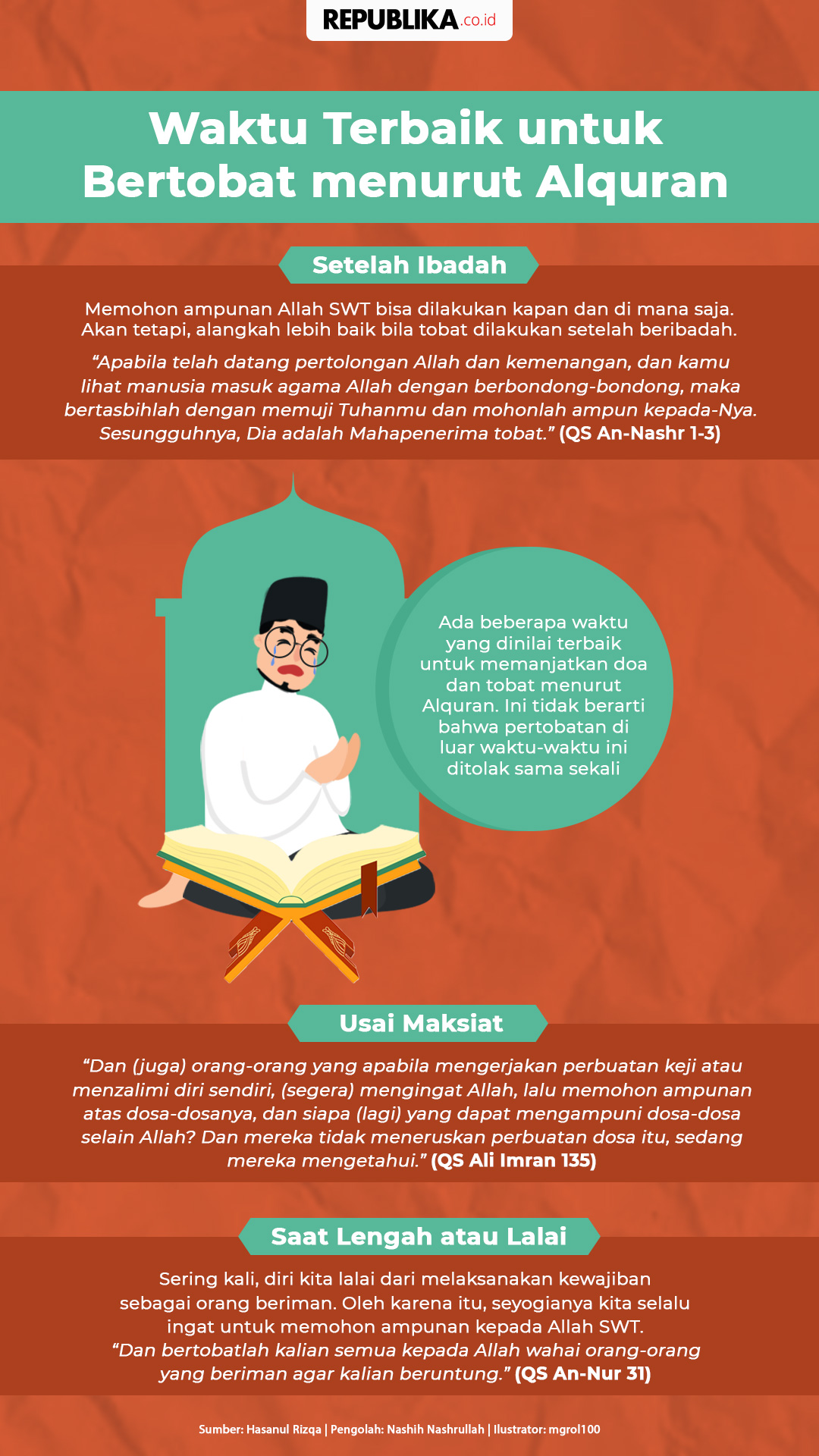 5 Doa Memohon Ampunan Atas Dosa-Dosa yang Dilakukan