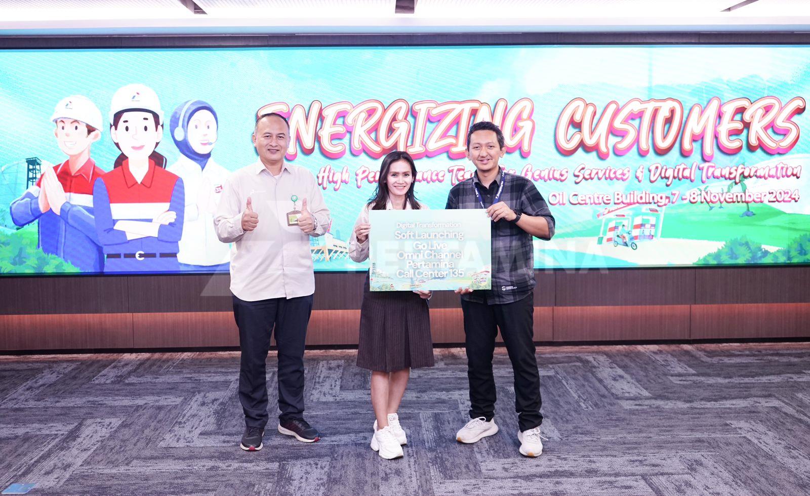 Permudah Akses Informasi Publik, Pertamina Luncurkan Transformasi Digital Omni Channel PCC 135