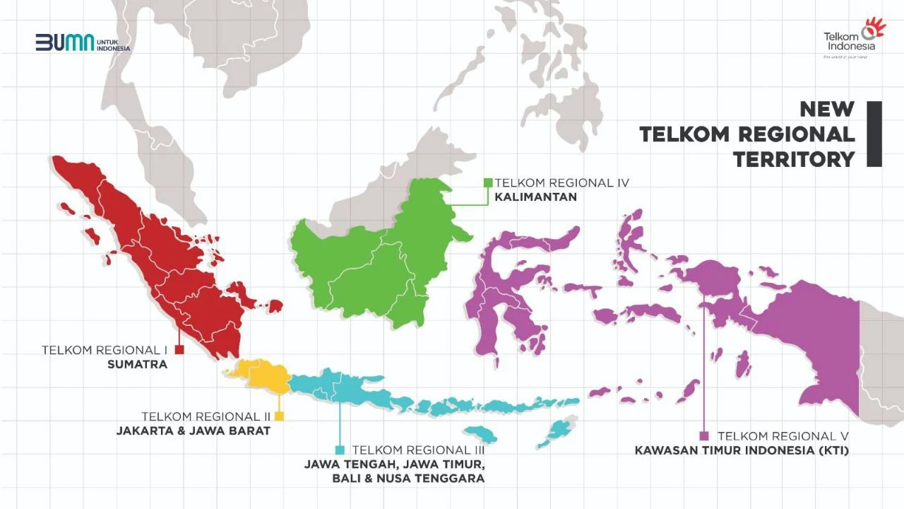 Telkom Perkuat Bisnis Teritori Lewat Transformasi Organisasi