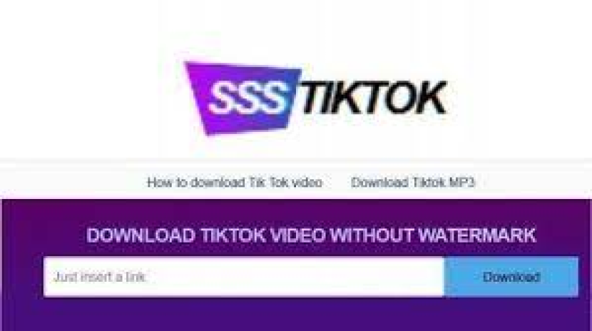 SssTikTok bisa dipakai untuk download video dari TikTok tanpa watermark.