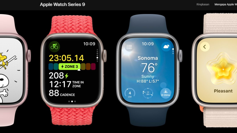 Ini Pembaruan Apple Watch Series 9 Setelah Sempat Dikeluhkan Pengguna. (Apple)