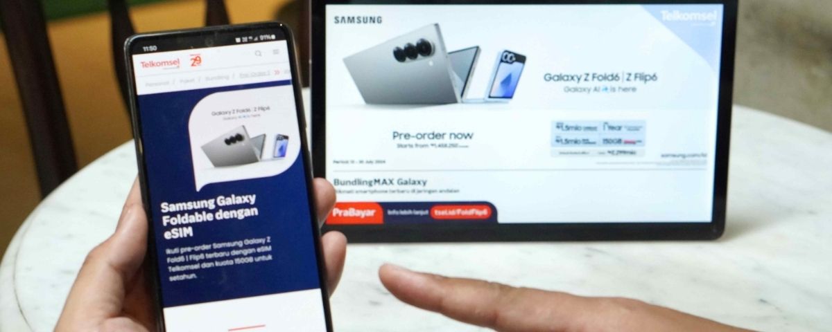 Telkomsel Hadirkan Pre-Order Samsung Galaxy Z Foldable dengan Bonus eSIM dan Data 150 GB
