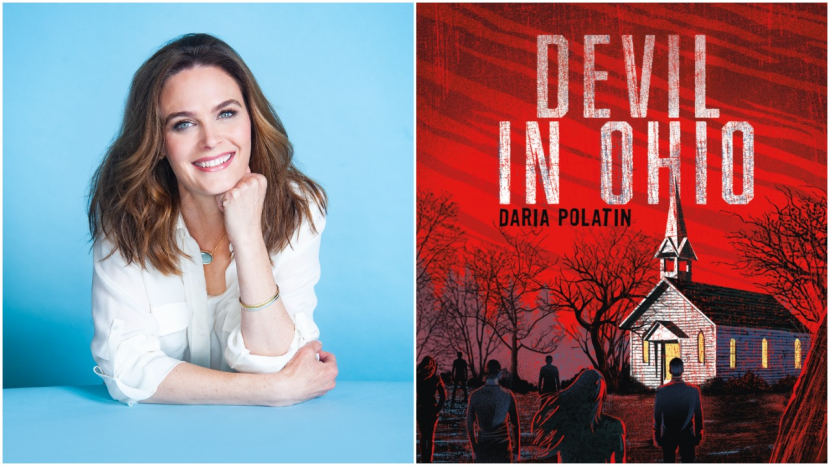 Emily Dechanel dan kover buku Devil in Ohio. Sumber: Deadline. 