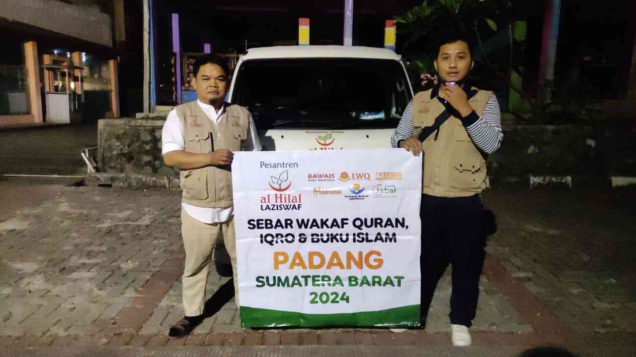 Ribuan Wakaf Quran Siap Disalurkan LAZISWAF Al Hilal Di Tanah Minang