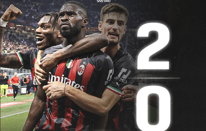 AC Milan permak Juventus 2-0 di San Siro, Sabtu (8/10/2022).