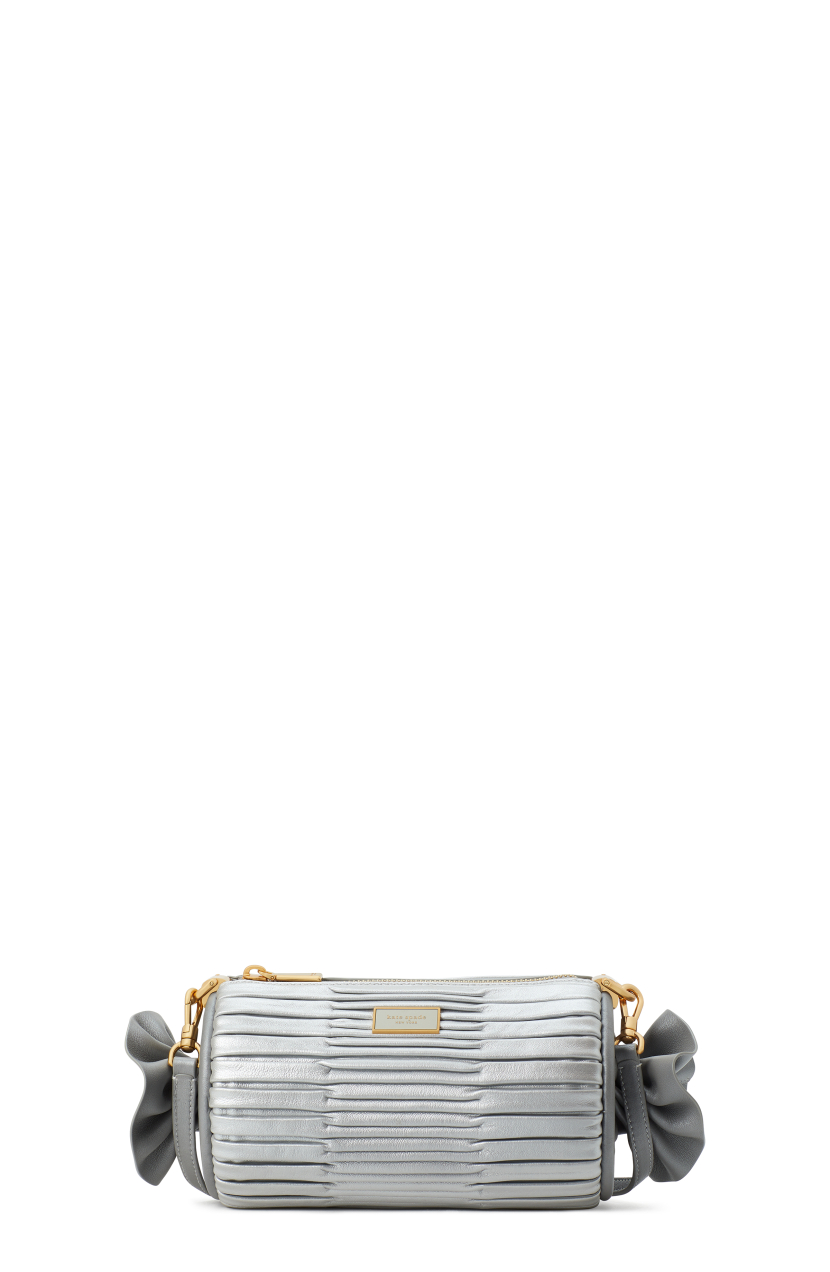 Tootsie Metallic Small Barrel in Starlight. Dok Kate Spade New York