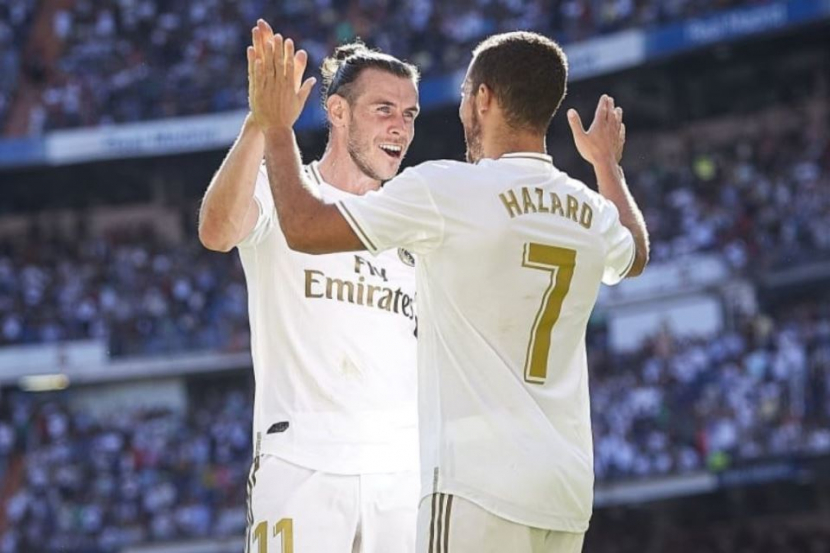 Hazard dan Bale masih masuk rencana Ancelotti di Real Madrid musim ini. Ilustrasi. Sumber: goal.com