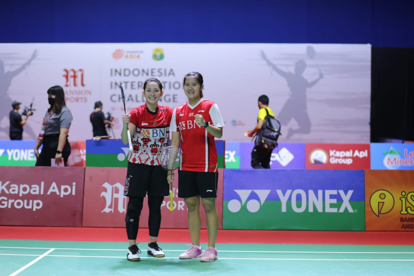 Lanny Tria Mayasari/Ribka Sugiarto pasangan yang baru dibentuk. 