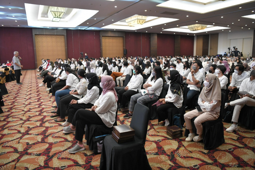 Ribuan volunter untuk mendukung kelancaran ASEAN Para Games (APG) ke-11 tahun 2022 yang diadakan di Solo, Jawa Tengah.