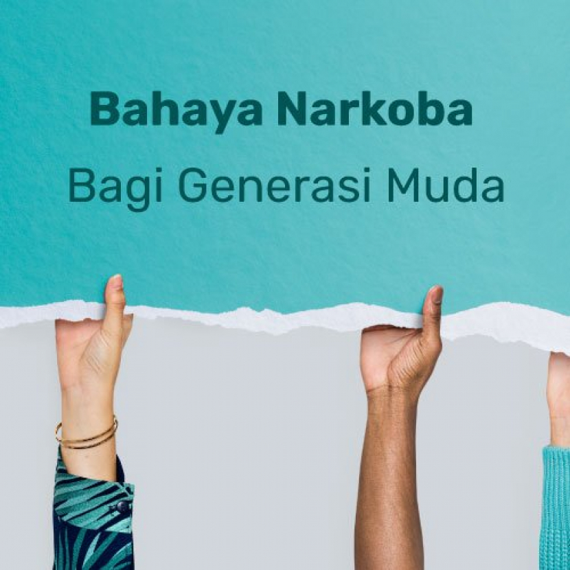 Poster narkoba atau gambar narkoba : bahaya narkoba bagi generasi muda