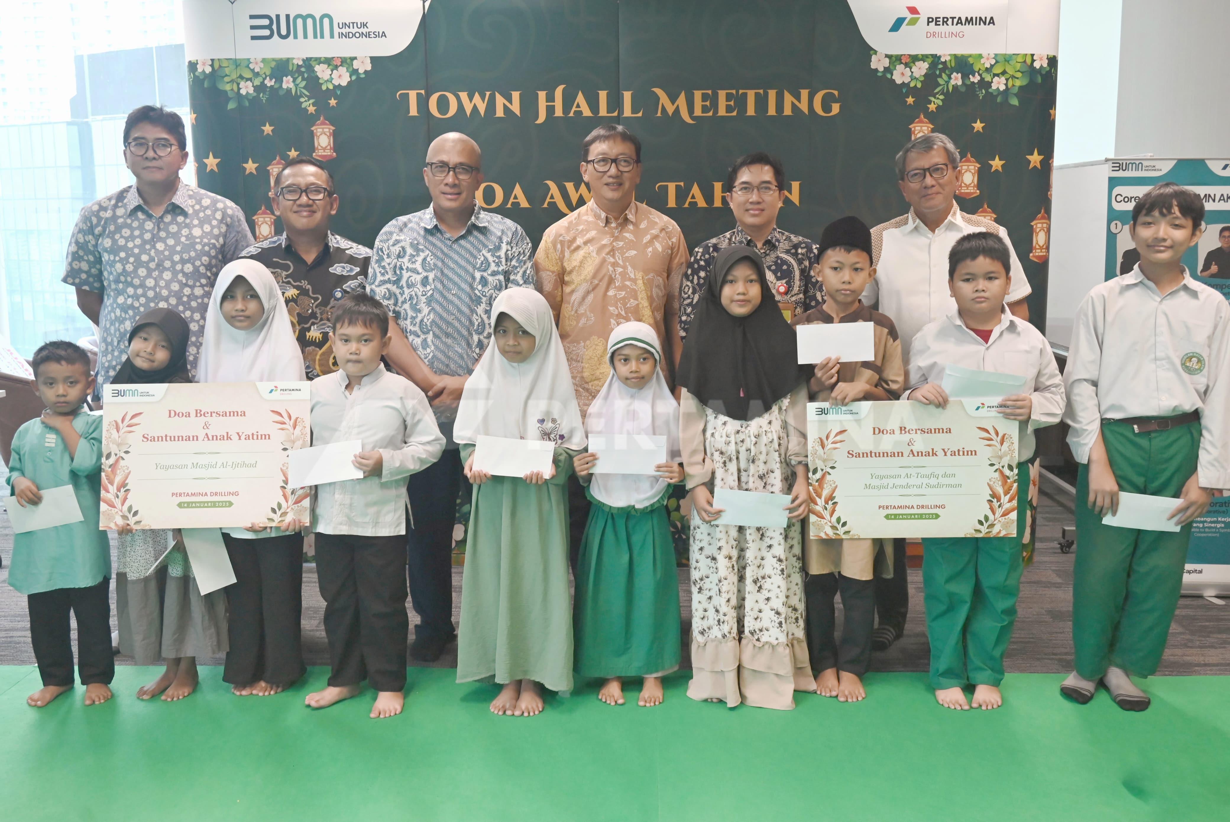 Pertamina Drilling Gelar Townhall Meeting & Doa Bersama